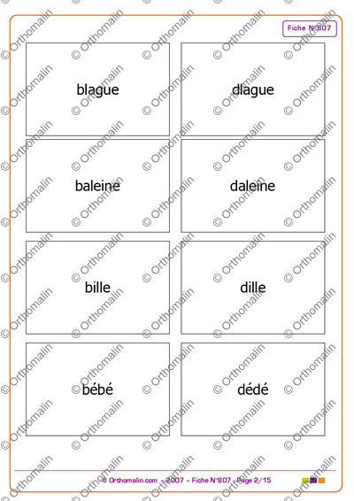 Page 2 de la fiche