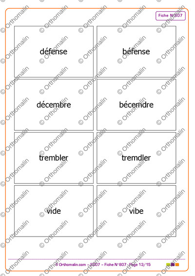 Page 13 de la fiche
