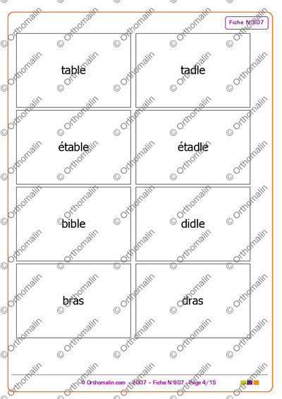 Page 4 de la fiche