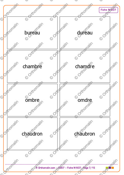 Page 7 de la fiche