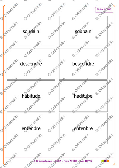 Page 10 de la fiche