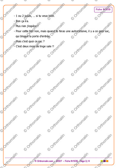 Page 3 de la fiche