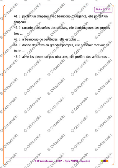 Page 4 de la fiche