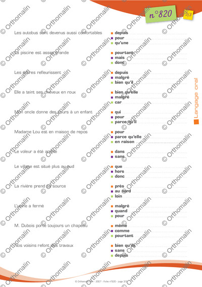 Page 3 de la fiche