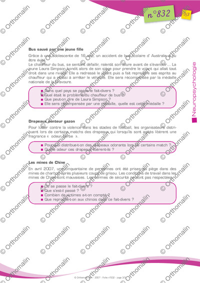 Page 3 de la fiche