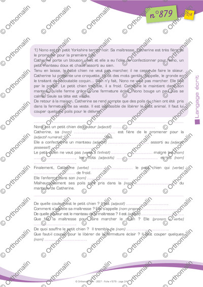 Page 2 de la fiche