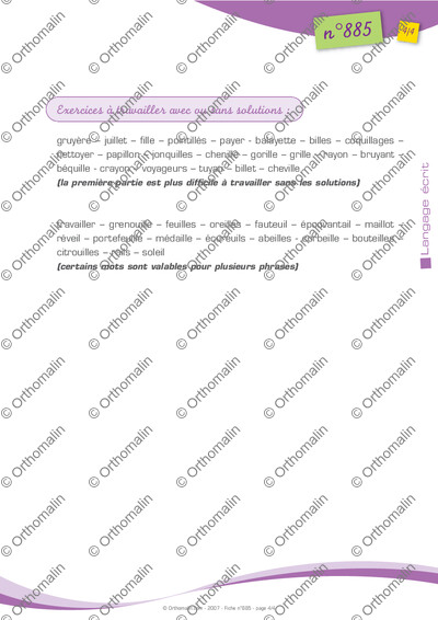 Page 4 de la fiche