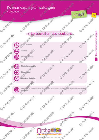 Page 1 de la fiche