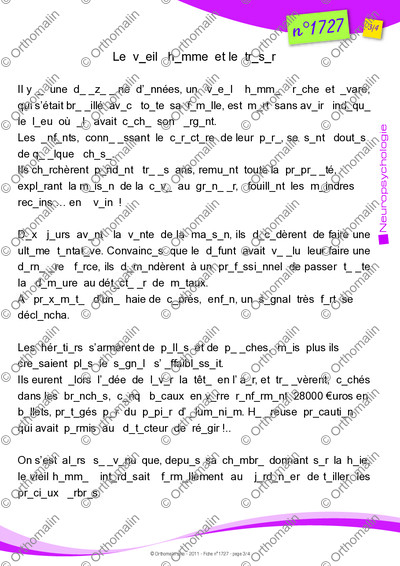 Page 3 de la fiche