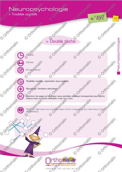 Page 1 de la fiche
