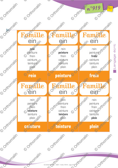 Page 3 de la fiche