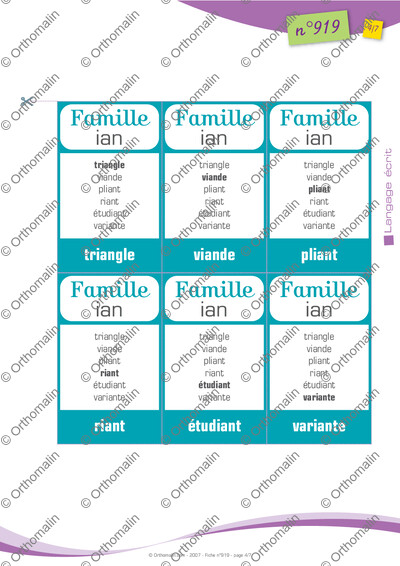 Page 4 de la fiche
