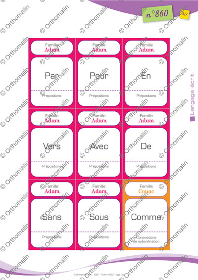 Page 3 de la fiche