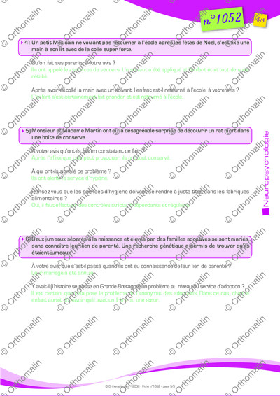 Page 5 de la fiche