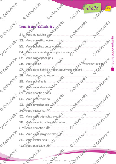 Page 3 de la fiche
