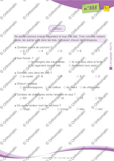 Page 3 de la fiche