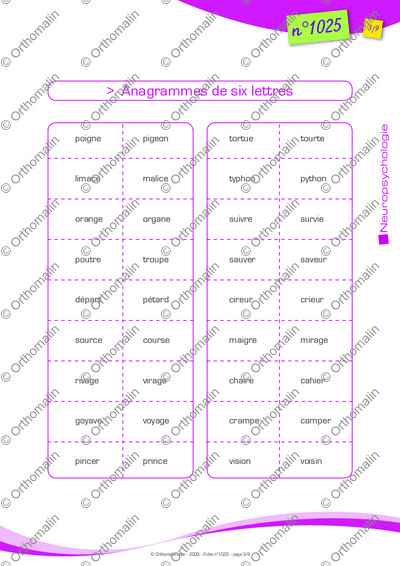 Page 3 de la fiche