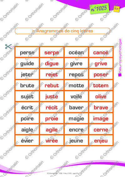 Page 6 de la fiche