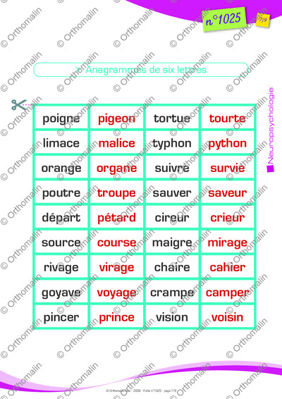 Page 7 de la fiche