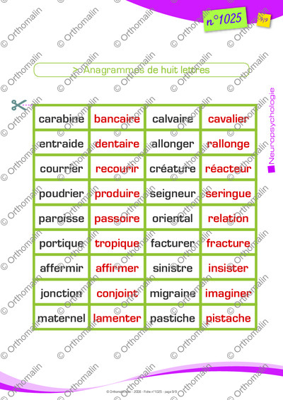 Page 9 de la fiche