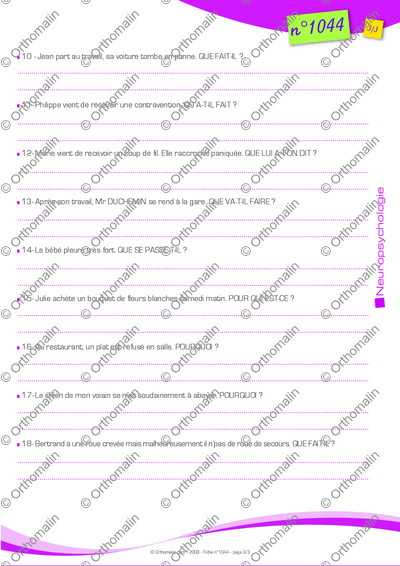 Page 3 de la fiche
