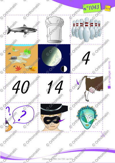 Page 16 de la fiche