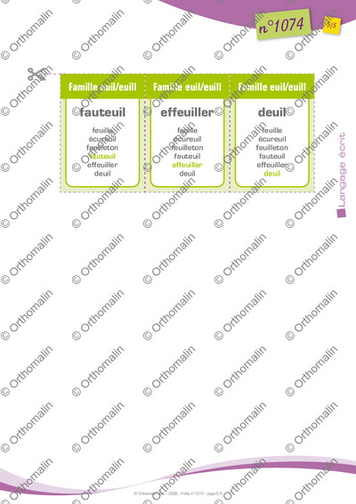 Page 5 de la fiche