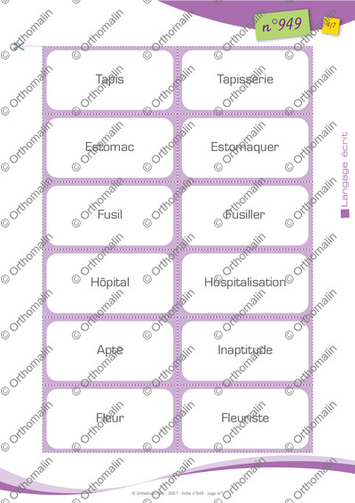 Page 4 de la fiche