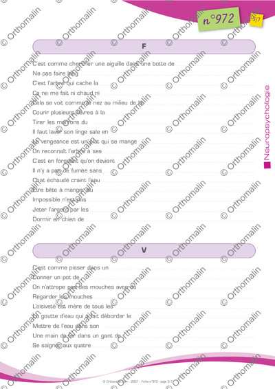 Page 5 de la fiche