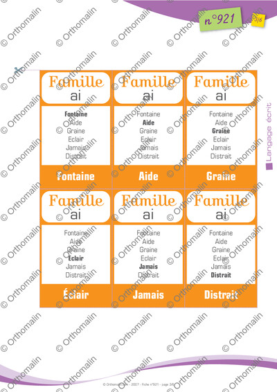 Page 3 de la fiche
