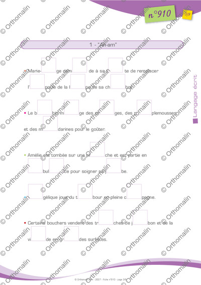 Page 3 de la fiche