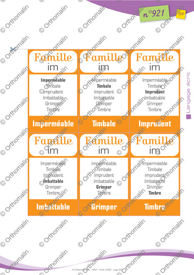 Page 3 de la fiche