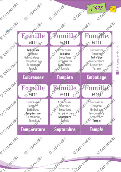 Page 7 de la fiche