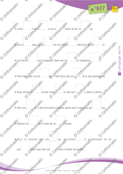 Page 4 de la fiche