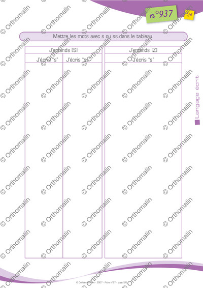 Page 5 de la fiche