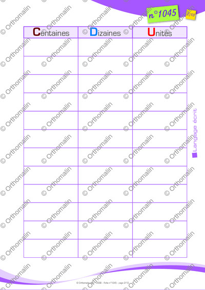 Page 2 de la fiche