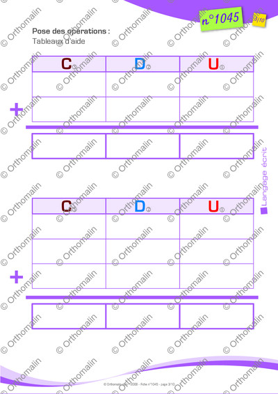 Page 3 de la fiche
