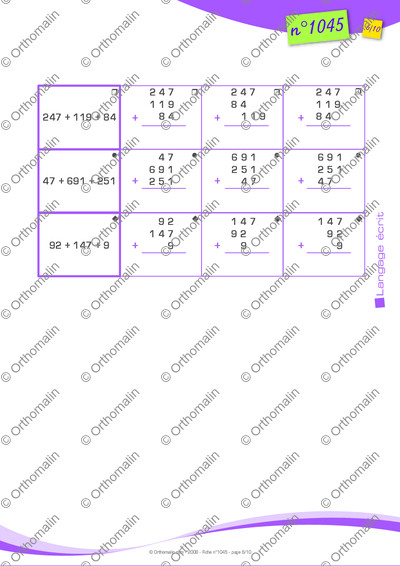 Page 6 de la fiche