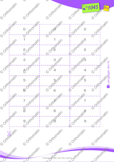 Page 9 de la fiche