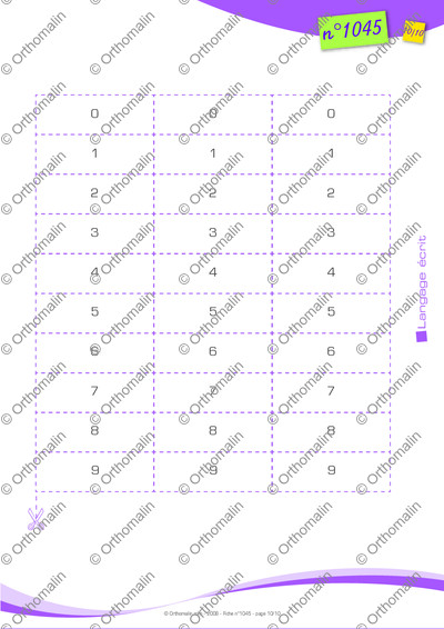 Page 10 de la fiche