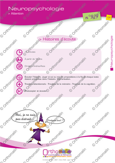 Page 1 de la fiche