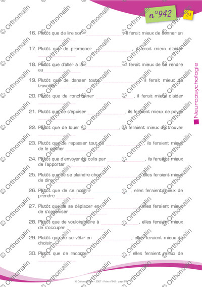 Page 3 de la fiche