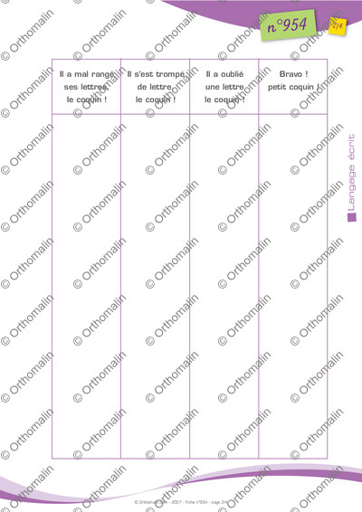 Page 2 de la fiche