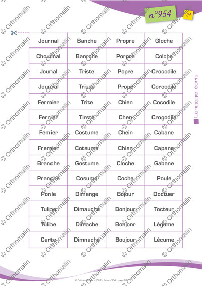 Page 3 de la fiche