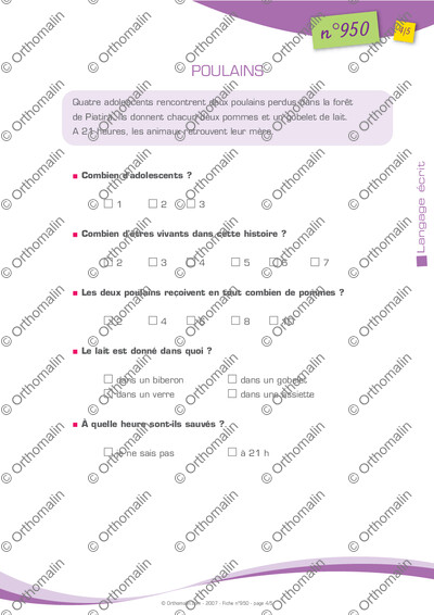 Page 4 de la fiche