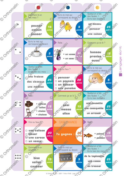 Page 2 de la fiche