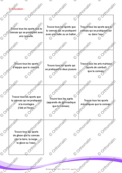 Page 6 de la fiche