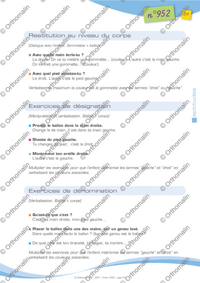 Page 2 de la fiche