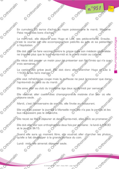 Page 2 de la fiche