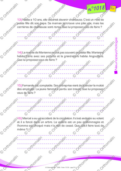 Page 5 de la fiche